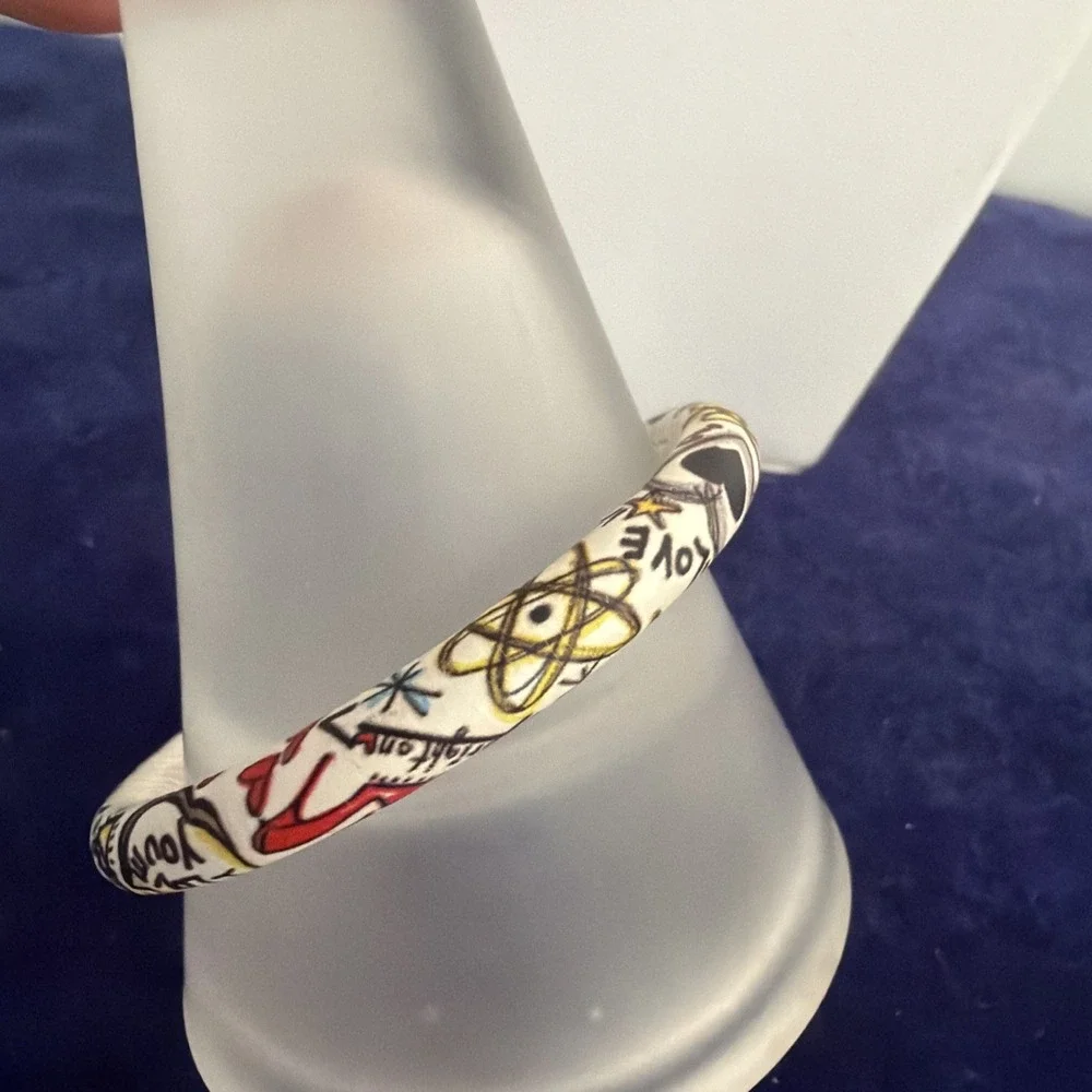 Brighton WOODSTOCK I love You Single Leather Bracelet*8
